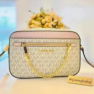 Michael kors purse Jet Set Large East/West Zip Chain crossbody bag new